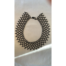 Kadın Kolye - Kum ve Kesme Boncuk İşleme (KK-3601)